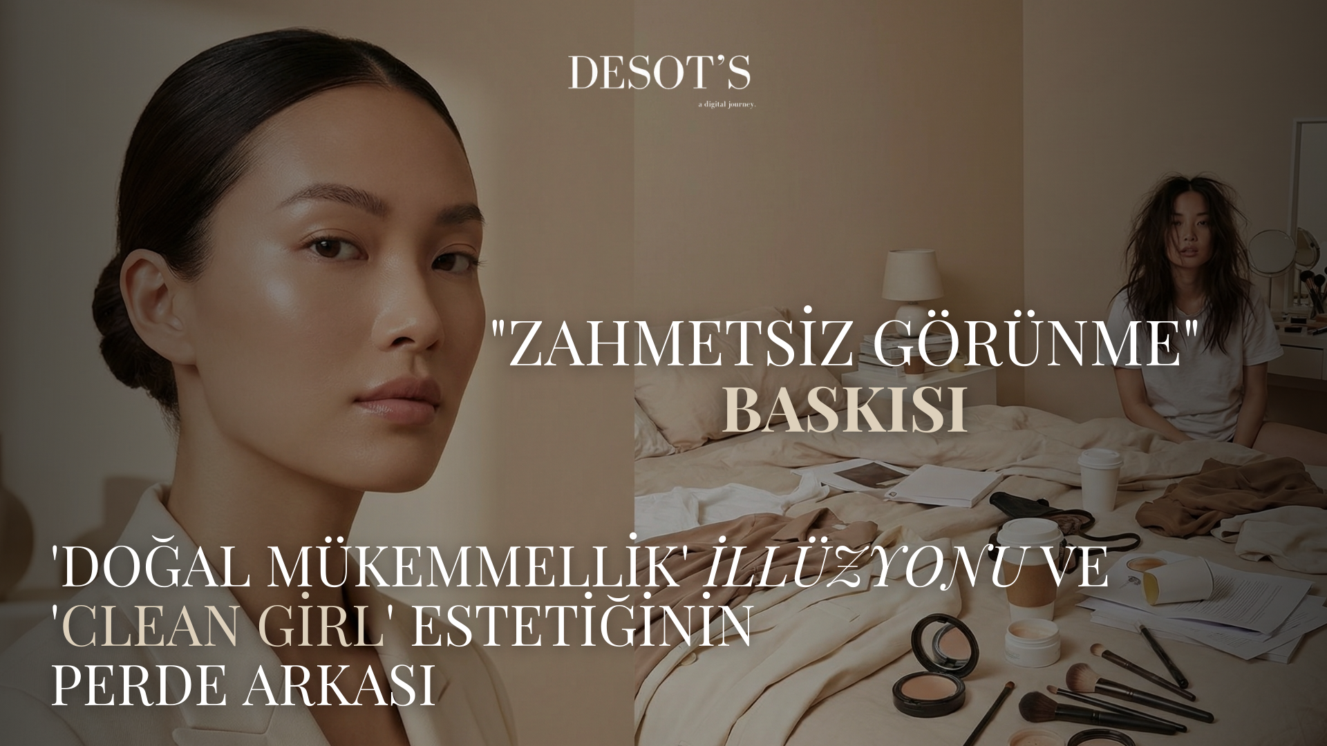 "Zahmetsiz Görünme" Baskısı: 'Doğal Mükemmellik' İllüzyonu ve 'Clean Girl' Estetiğinin Perde Arkası