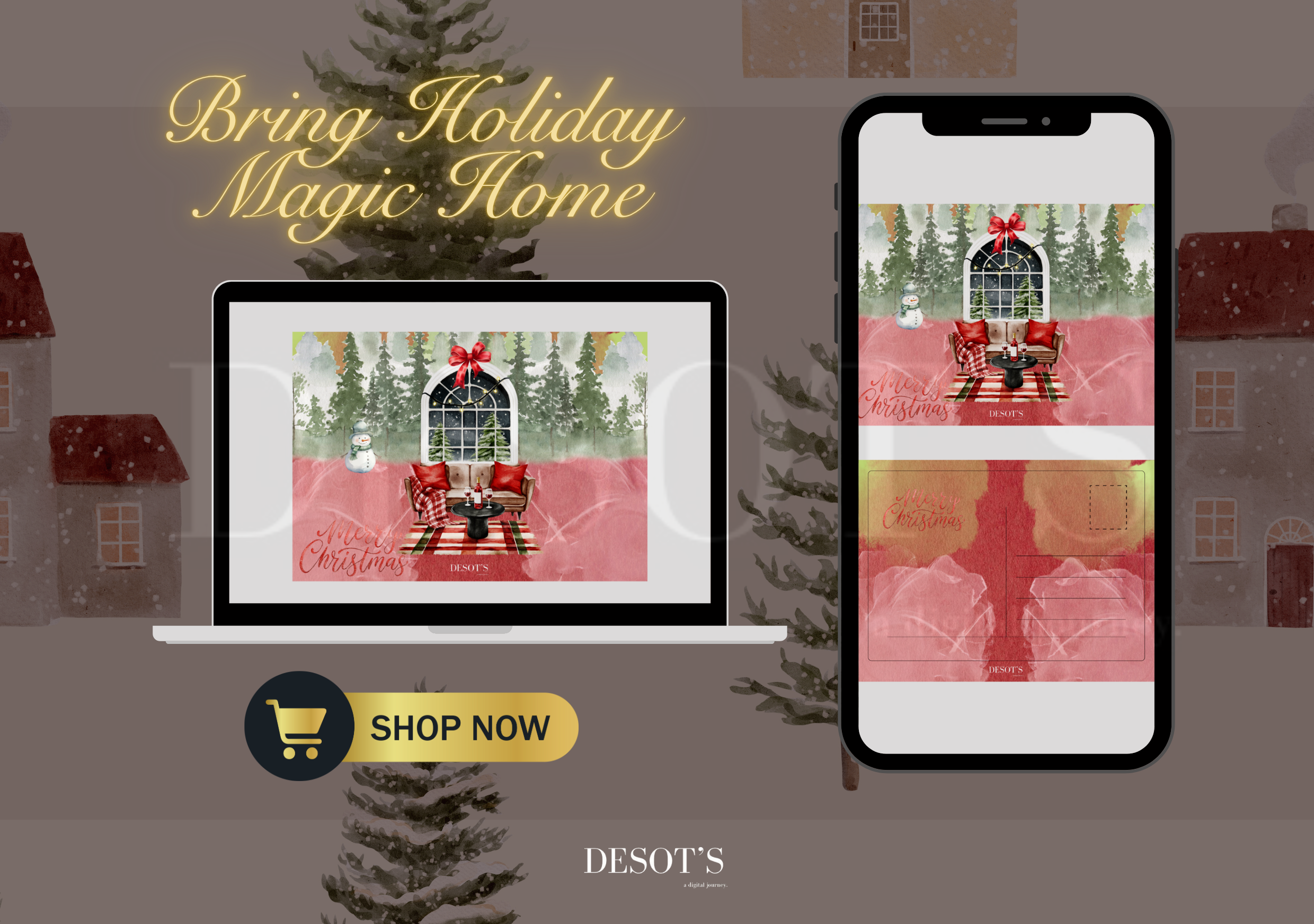 Send Magic This Christmas | Desot's Kart Koleksiyonu