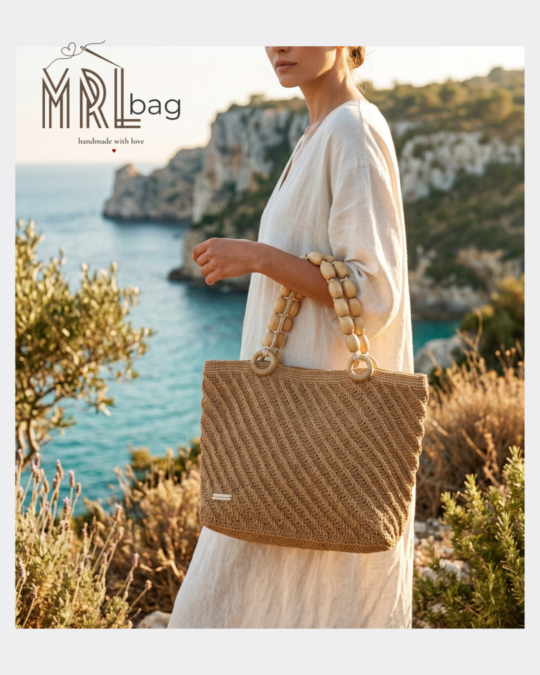 MRL Bag | Golden Sands Artisan Tote