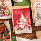 Mr. Paper Christmas Cards | 4’lü Yeni Yıl Kartı Seti – Sade, Şık, Kalpten