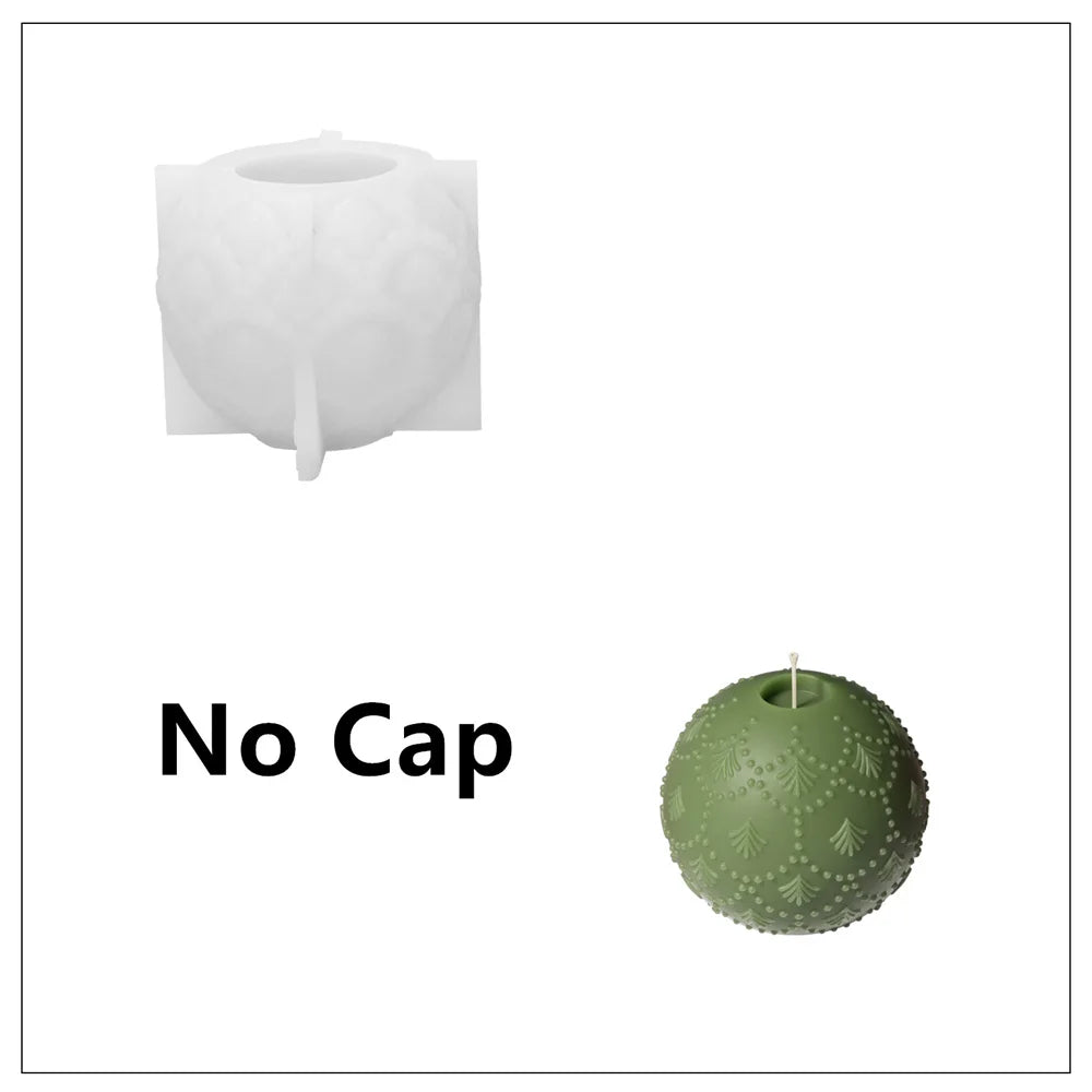 Candle Mold | Christmas Mum Kalıbı – Kendi Işığını Yarat