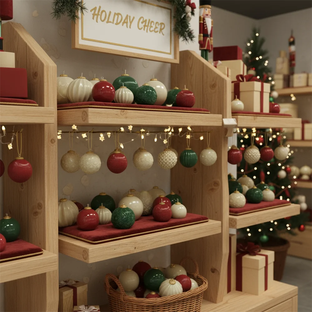 Candle Mold | Christmas Mum Kalıbı – Kendi Işığını Yarat