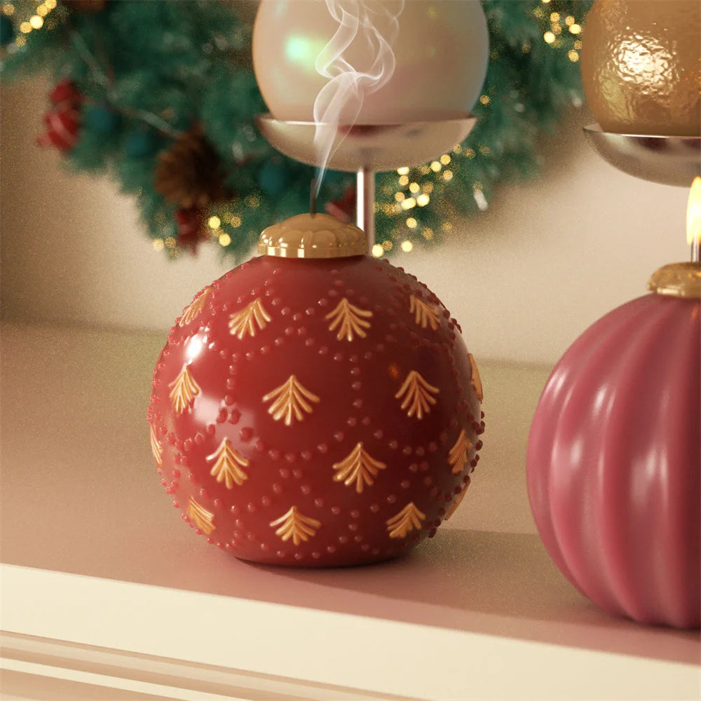 Candle Mold | Christmas Mum Kalıbı – Kendi Işığını Yarat