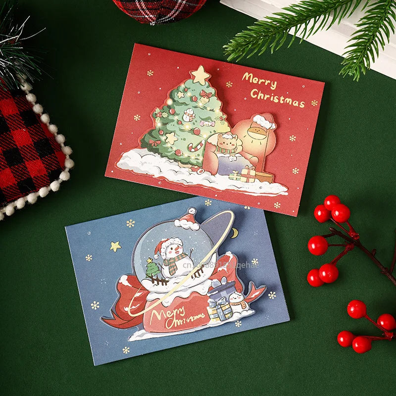 Christmas Postcards | Yeni Yıl Dilek Kartları - Neşeli ve Zamansız Tasarımlar