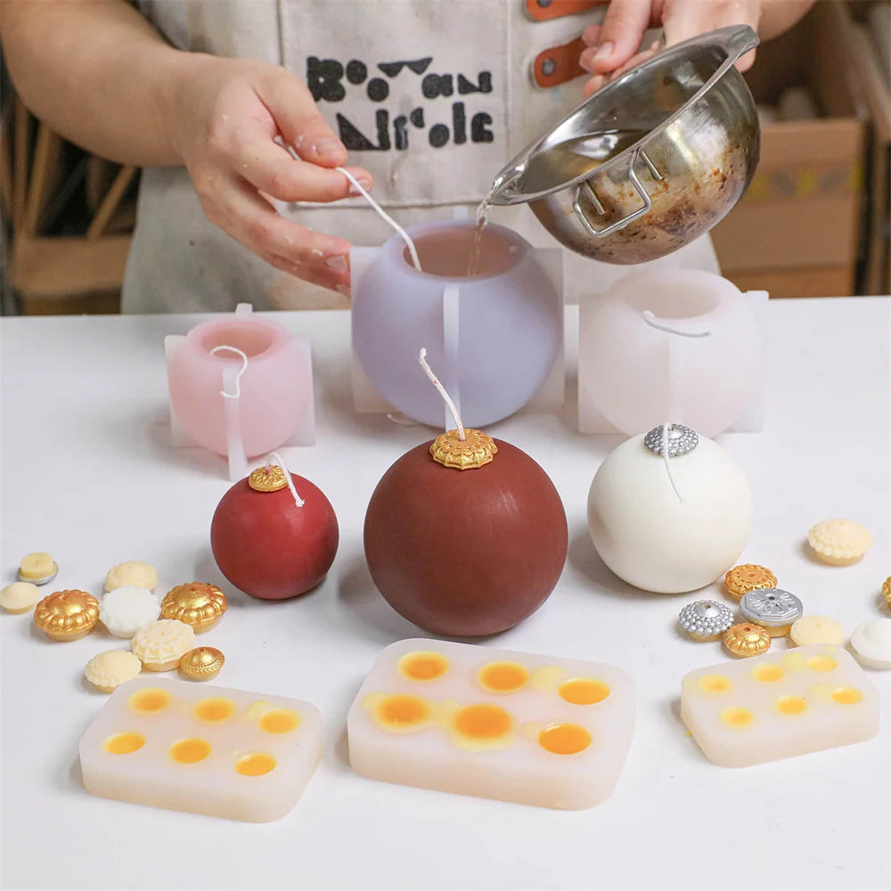 Candle Mold | Christmas Mum Kalıbı – Kendi Işığını Yarat