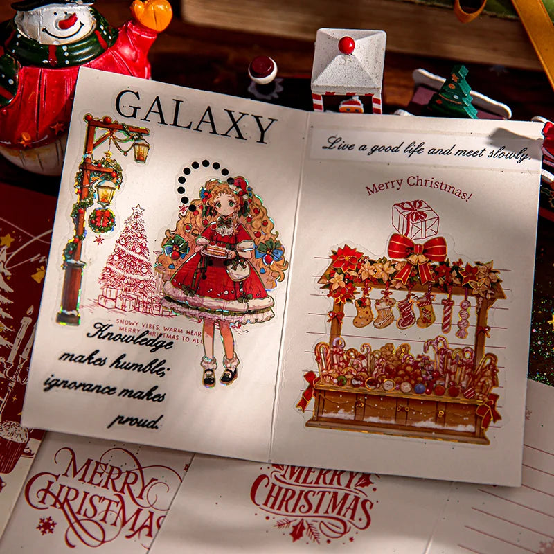 Mr. Paper Christmas Cards | 4’lü Yeni Yıl Kartı Seti – Sade, Şık, Kalpten