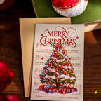 Mr. Paper Christmas Cards | 4’lü Yeni Yıl Kartı Seti – Sade, Şık, Kalpten