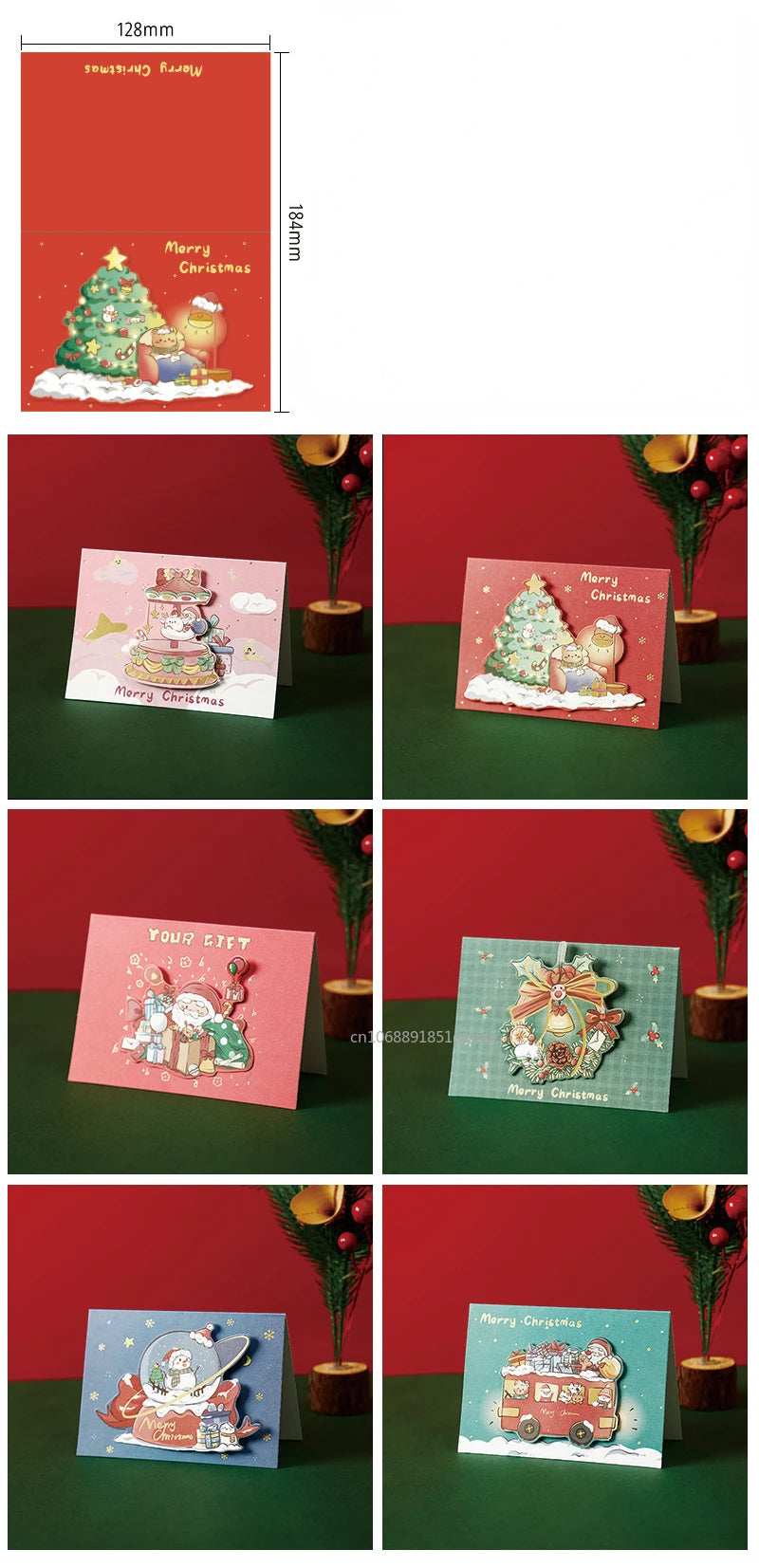 Christmas Postcards | Yeni Yıl Dilek Kartları - Neşeli ve Zamansız Tasarımlar